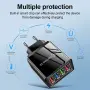 Quick Charge 3.0 USB зарядно EU за телефон. Преносимо стенно мобилно бързо заря, снимка 1