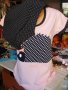 Дамска пижама с къс ръкав размер Л, снимка 5