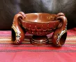 Троянска керамика фруктиера с кратунки , снимка 3