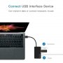 ANIMABG 4 Port USB Хъб 3.0 Hub 5Gbps Portable Compact, снимка 8