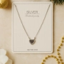 Елегантно сребърно колие с висулка – универсален аксесоар за всякакви поводи, снимка 3