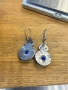 Сребърни обеци ръчна изработка, снимка 3