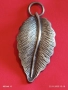 МЕТАЛНА ВИСУЛКА ЛИСТ МНОГО КРАСИВ МОДЕН АКСЕСОАР 52168, снимка 3
