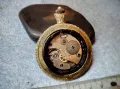 ВИНТИДЖ АРТ МОДЕЛ МЕХАНИЧЕН ДЖОБЕН ЧАСОВНИК с КОНЕ на КАПАКА и НУЖДА от ЦИФЕРБЛАТ и РЕМОНТ 48863, снимка 2