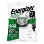 Мощен LED челник Energizer фенер за глава зареждащ се USB лов риболов, снимка 1