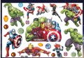 Avengers Отмъстителите Капитан Америка Хълк Айрън железния Tattoo татос татуировка временна детска , снимка 8