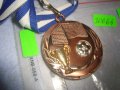 СТАР СПОРТЕН МЕДАЛ ФУТБОЛ КУПА ПОЗЛАТА МЕДЕН с ЛЕНТА 30664, снимка 4