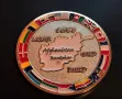 Възпоменателен Плакет NATO-ISAF/КАНДАХАР, снимка 1