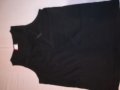 Черен потник,мъжки -с надпис отзад FIT&SUND, снимка 1 - Тениски - 37439453