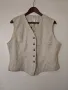 Нов дамски ленен елек L размер , снимка 1