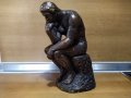 Стара скулптура, "Мислителят", Austin Prod. Inc., 1961, снимка 1 - Статуетки - 29117531