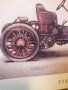 Картина с ретро автомобил Fiat ситопечат, снимка 3