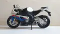 BMW S 1000RR Sports Bike Maisto - Мащаб 1:12, снимка 3