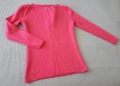 Дамски цикламен вълнен пуловер Esprit – 38 / М, снимка 2