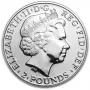 Сребро 1 oz Британия 2011, снимка 2