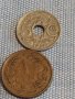 Две монети 5 сантима 1924г. Франция / 1 цент 1957г. Недерландия за КОЛЕКЦИЯ ДЕКОРАЦИЯ 30382