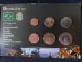 Бразилия - Комплектен сет - 2003-2009 , 6 монети , снимка 1 - Нумизматика и бонистика - 44516444