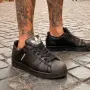 Adidas Superstar Triple Black end White Мъжки Черни Маратонки С Кутия👟Мъжки Спортни Обувки Код S471, снимка 1