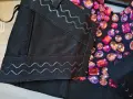 Бюстие в черен цвят с декорация от камъни, снимка 5