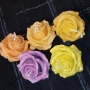 Ароматни восъчни свещи - цветя и рози  различни цветове, снимка 6
