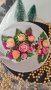 Ръчно декориран сет- чаша ( голяма ,капучино)с чинийка , снимка 1 - Подаръци за жени - 38857094