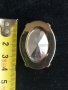 Стъклен камък в рамка Медальон - бижута, снимка 2