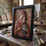 Богородица с младенеца , снимка 3