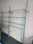 Спешно 4×стъклени рафтове/стелажи за оборудване на магазин, снимка 1