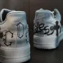 Nike Air Force 1 x Chrome Hearts Custom, снимка 9