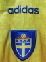 Швеция 1996/1997 оригинална футболна тениска фланелка Adidas Sweden Vintage ретро екип , снимка 7
