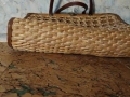 стара плетена бамбукова чанта , снимка 5
