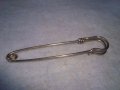 СРЕБРИСТА ВИНТИДЖ ФИБУЛА АРТ - ИГЛА СТИЛЕН КЛАСИЧЕСКИ НАКИТ 30011, снимка 5