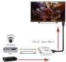 АКТИВЕН преходник AV,RCA(чинчове) към HDMI + Гаранция, снимка 8