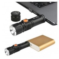 фенер мощен акумолатурен енергоспещяващ LED с USB без батерия, снимка 4 - Ножове - 42074718