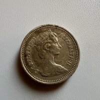Монета 1 Pound 1983 г. , снимка 1 - Нумизматика и бонистика - 42661086