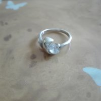 Сребърен пръстен, снимка 1 - Пръстени - 29653475
