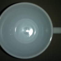 Чаша за кафе/чай от бяло стъкло, снимка 5 - Чаши - 44735886
