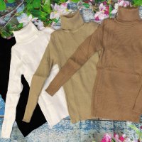 Дамски блузи плетиво рипс поло, снимка 5 - Блузи с дълъг ръкав и пуловери - 38399008