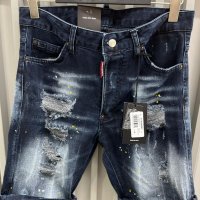 Мъжки къси дънки висок клас Dsquared , снимка 13 - Дънки - 40239626