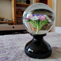 Кълбо с цветя Мурано, снимка 6 - Декорация за дома - 44337799