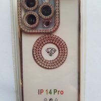 Силиконов калъф с кристали Iphone 13/14,Iphone 14 pro, 13 pro max , снимка 5 - Калъфи, кейсове - 40799082