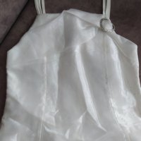 Дълга бяла празнична рокля, шаферска роклята, снимка 8 - Детски рокли и поли - 34918969