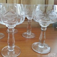 Кристални чаши и гарафа , снимка 11 - Антикварни и старинни предмети - 31133545
