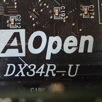 AOpen DX34R-U, снимка 1 - Дънни платки - 29426783