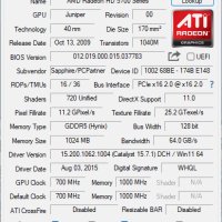 AMD Radeon Sapphire HD 5750 HDMI 1024MB GDDR5 128bit PCI-E, снимка 9 - Видеокарти - 40497105