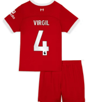 Virgil 4 - Детски екип Ливърпул НОВ 2023/24, снимка 1 - Детски комплекти - 44818781