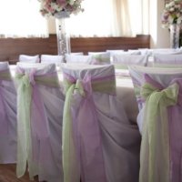 Панделки за столове - за сватба, снимка 1 - Други - 41974526