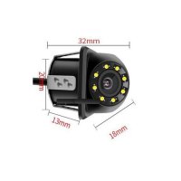 Камера за задна Automat, Широкоъгълна, 8 LED, 12V, Черна, снимка 3 - Аксесоари и консумативи - 37006673