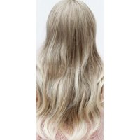 Дълга руса перука на вълни с бретон Шейла, снимка 14 - Аксесоари за коса - 30525814