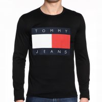 Промо цена!Тениска Tommy Jeans принт Къс и дълъг ръкав Мъжки и дамски, снимка 8 - Тениски - 28218758